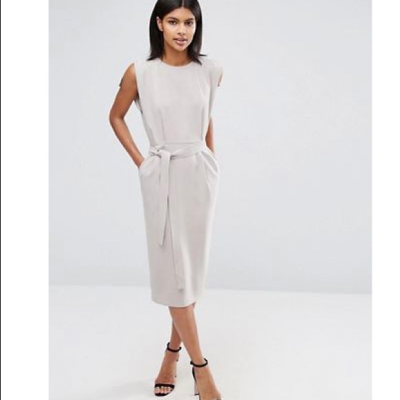 ASOS | Dresses | Asos Belted Midi Dress | Poshmark ASOS | Dresses | Asos Belted Midi Dress | Poshmark